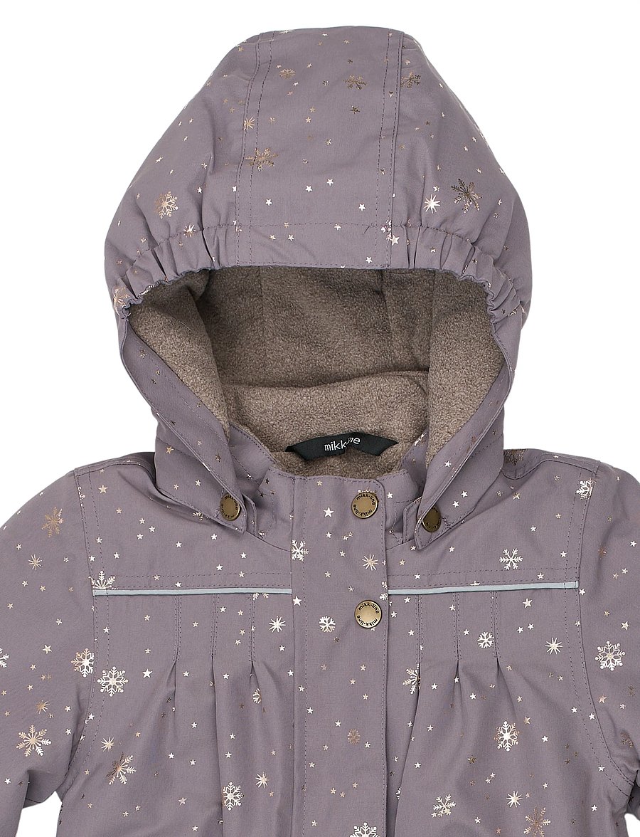 mikk-line - Polyester Jacket - Glitter - ski jackets - snowflake aop - 3