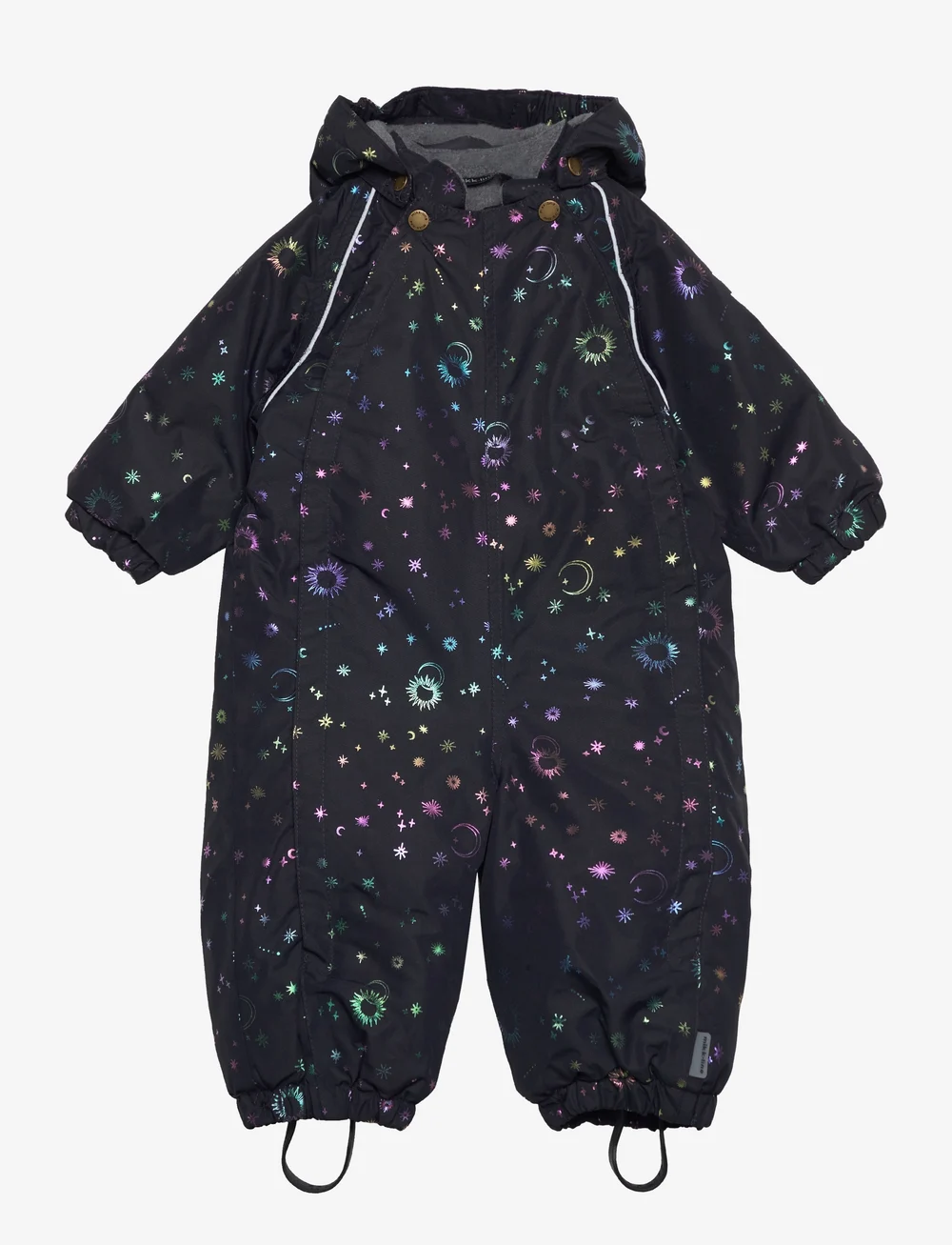 mikk-line - Polyester Baby Suit - Glitter - schneeanzug - dark navy - 0