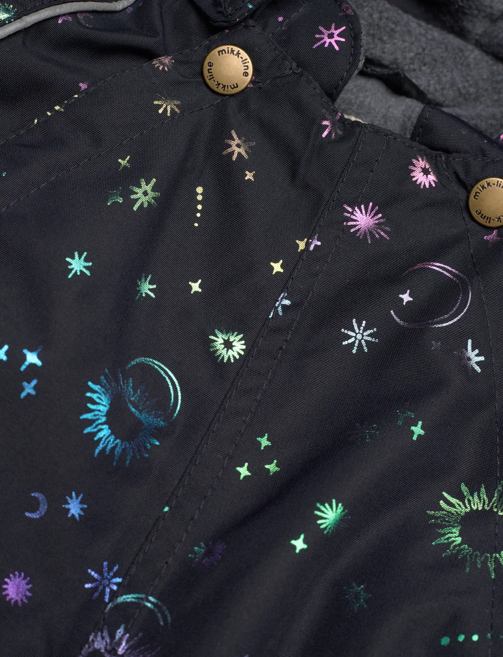 mikk-line - Polyester Baby Suit - Glitter - schneeanzug - dark navy - 2