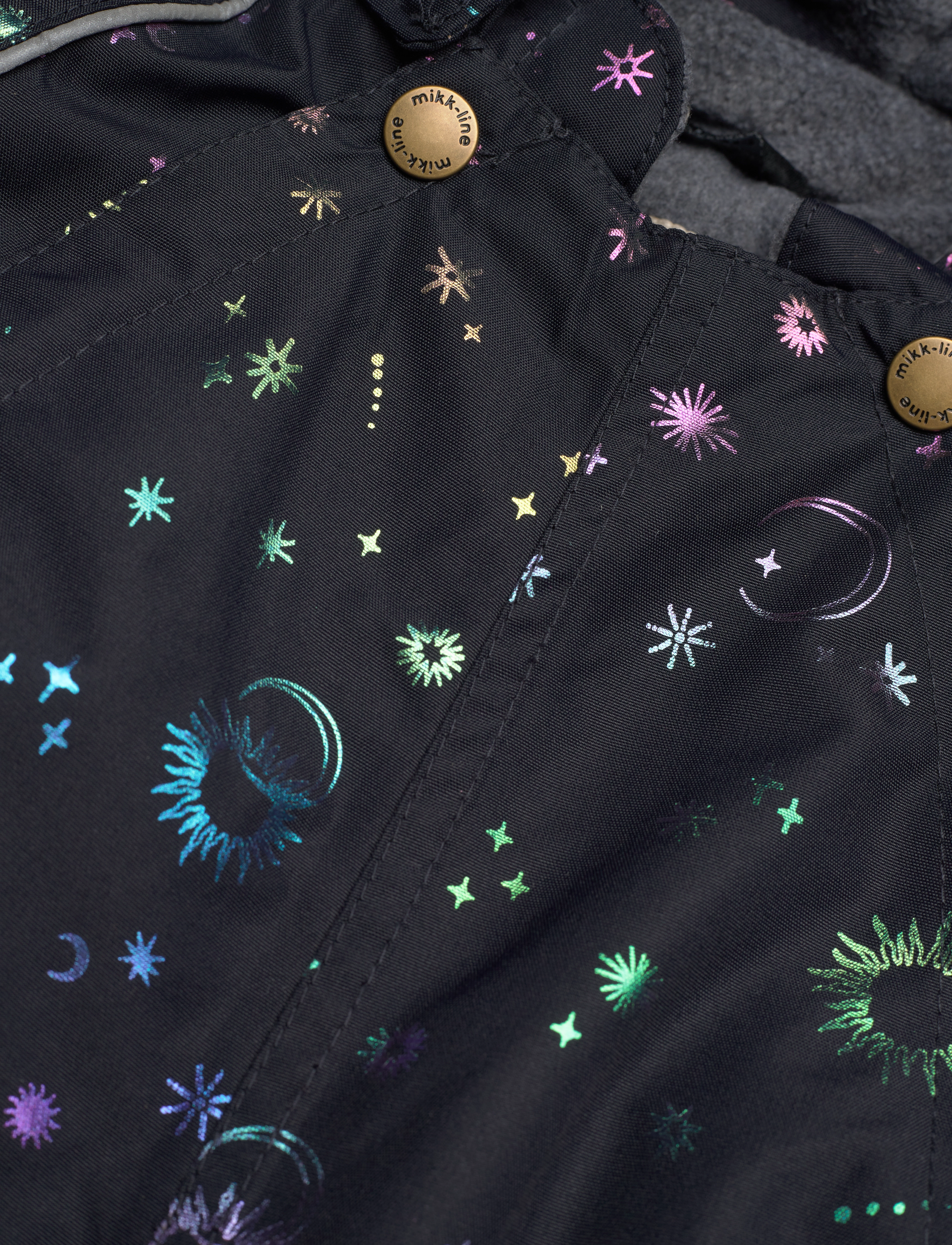 mikk-line - Polyester Baby Suit - Glitter - dark navy - 2