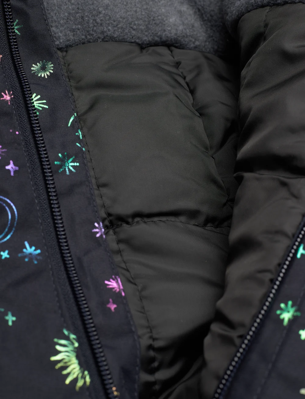 mikk-line - Polyester Baby Suit - Glitter - schneeanzug - dark navy - 4