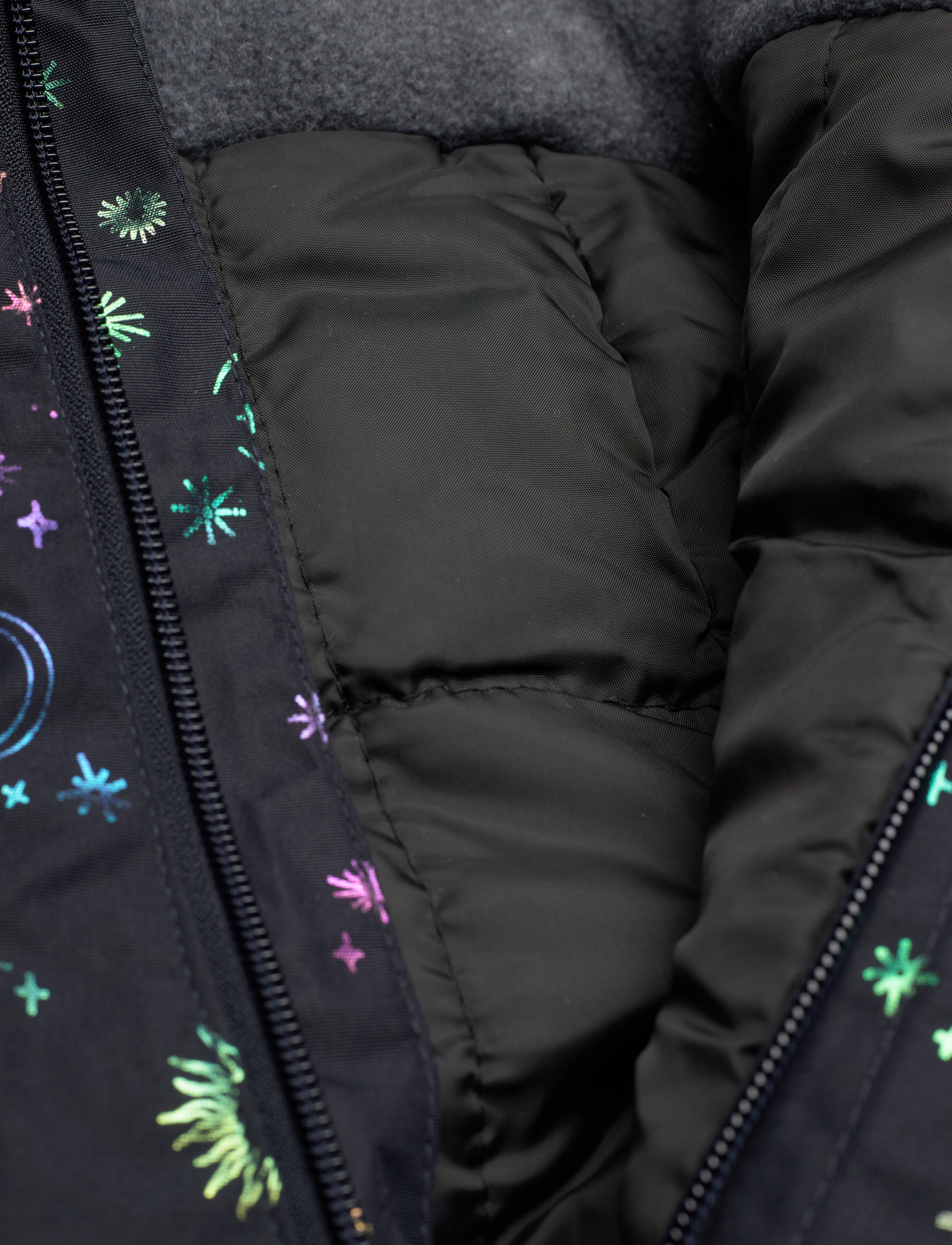 mikk-line - Polyester Baby Suit - Glitter - dark navy - 4