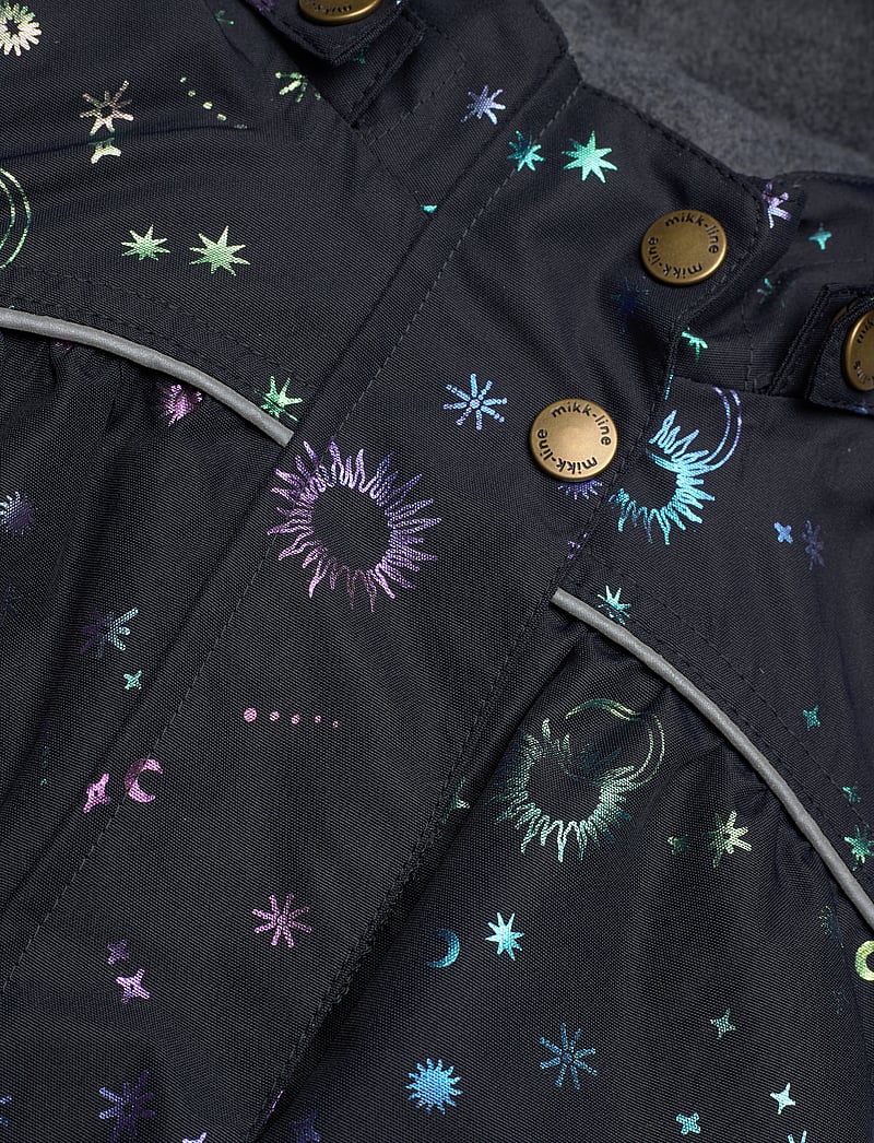 mikk-line - Polyester Baby Girls Jacket-Glitter - daunen- und steppjacken - dark navy - 2