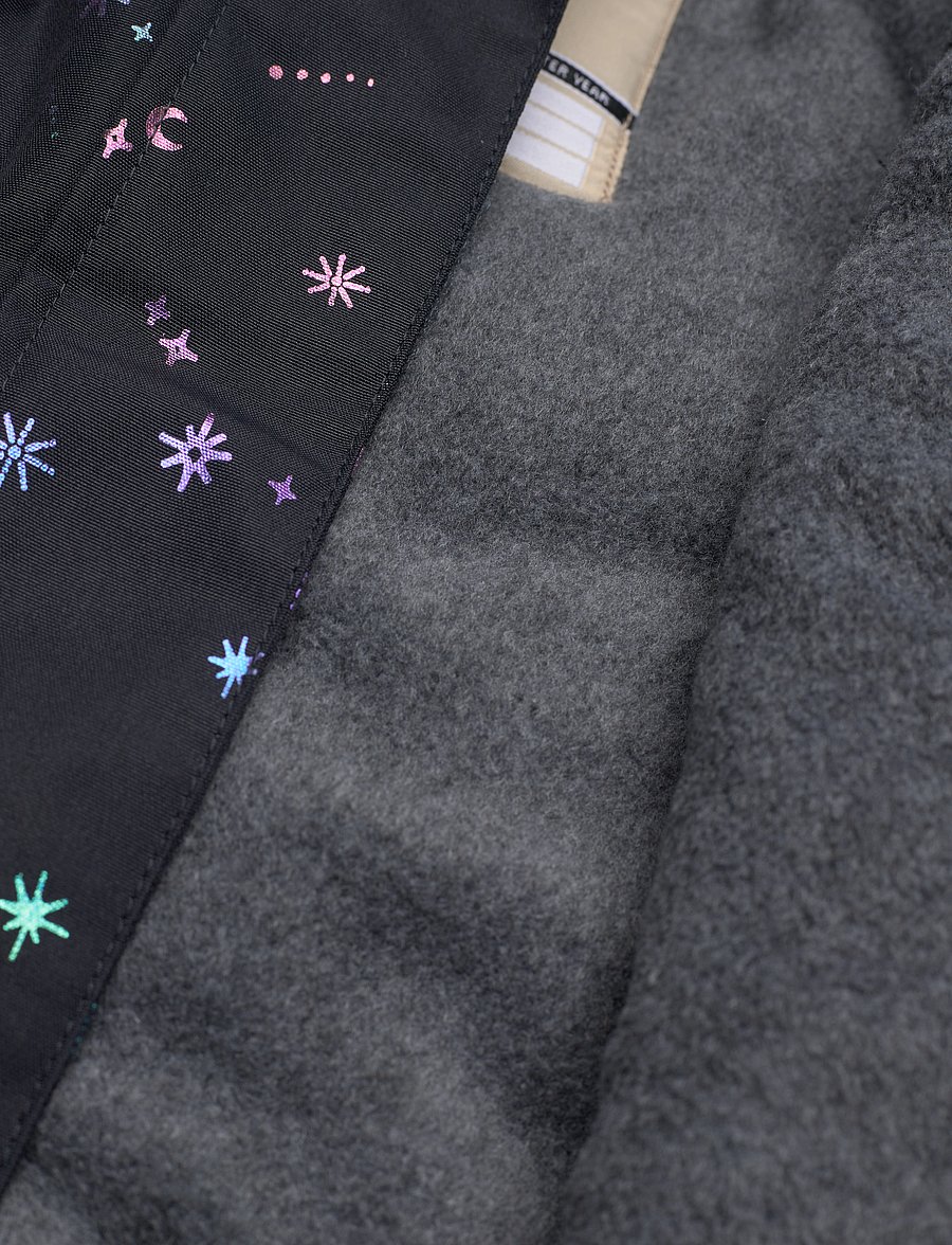 mikk-line - Polyester Baby Girls Jacket-Glitter - puhvis ja polsterdatud - dark navy - 5
