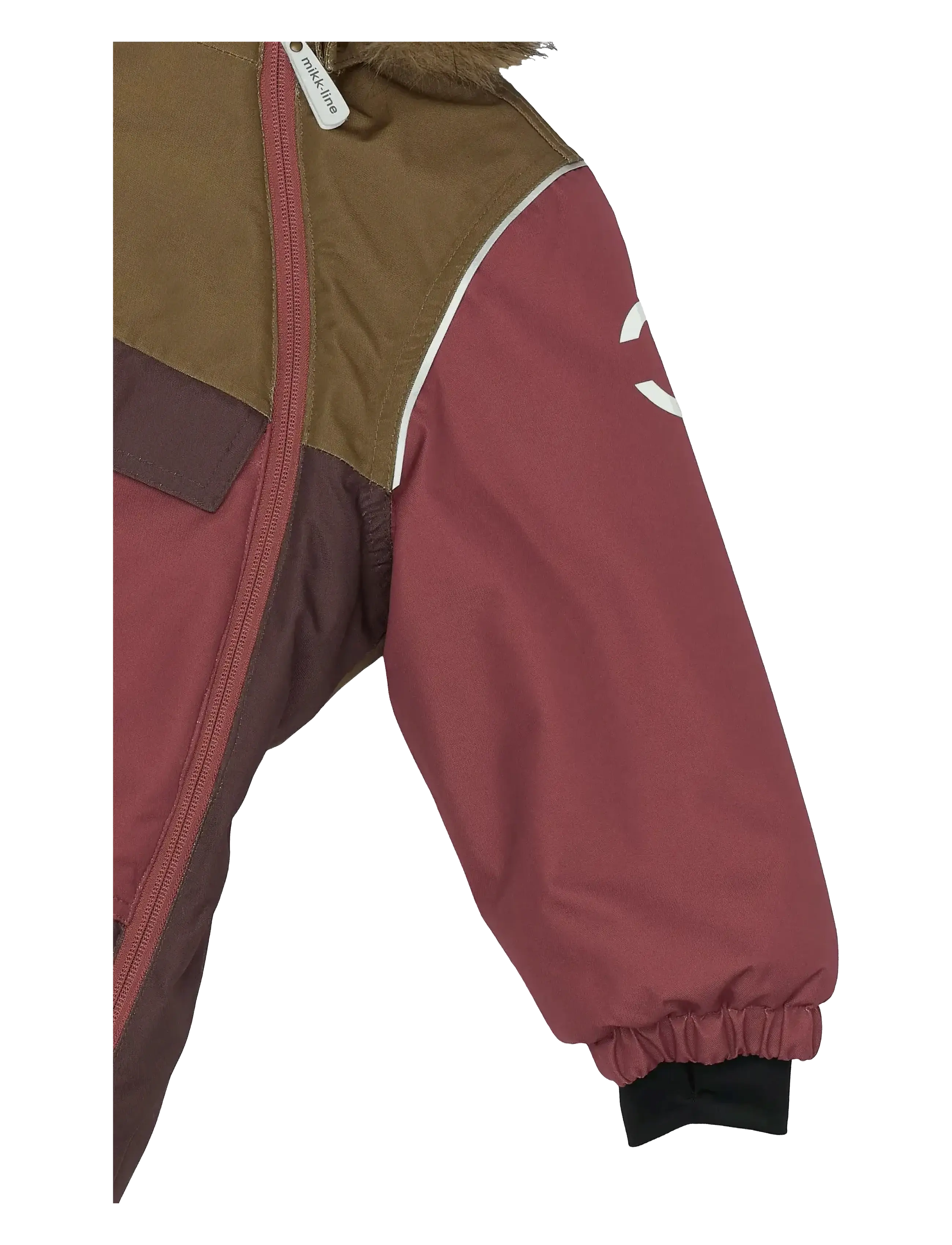 mikk-line - Anorak Snowsuit - overtøj - apple butter - 4
