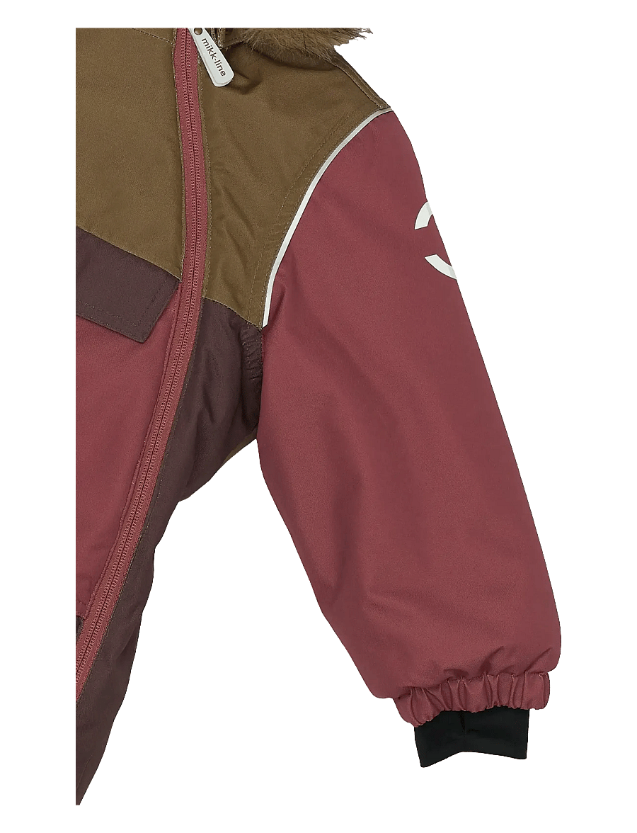 mikk-line - Anorak Snowsuit - snjógallar - apple butter - 4