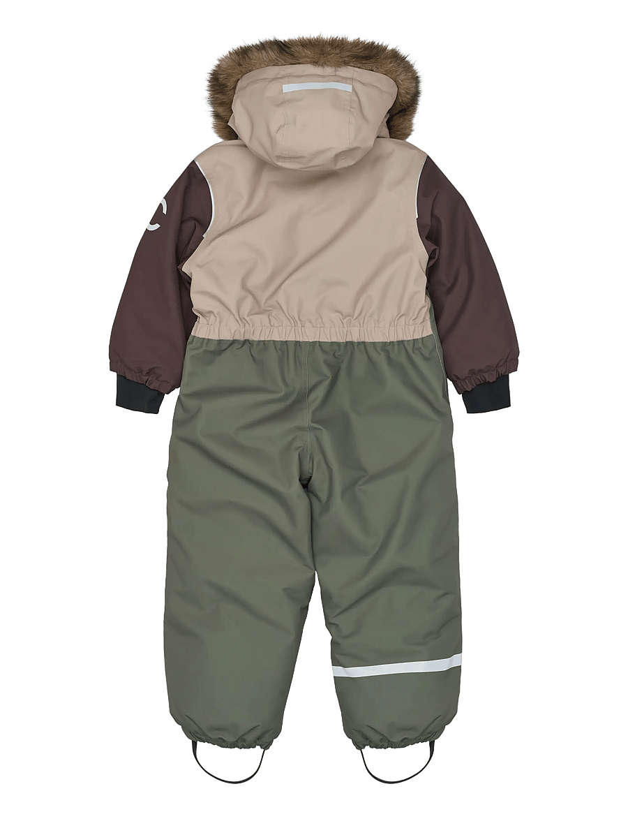 mikk-line - Anorak Snowsuit - schneeanzug - dusty olive - 1