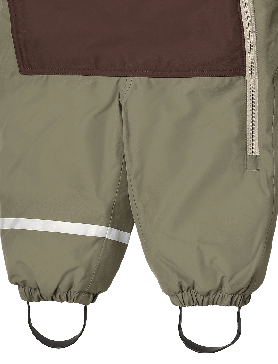 mikk-line - Anorak Snowsuit - schneeanzug - dusty olive - 3