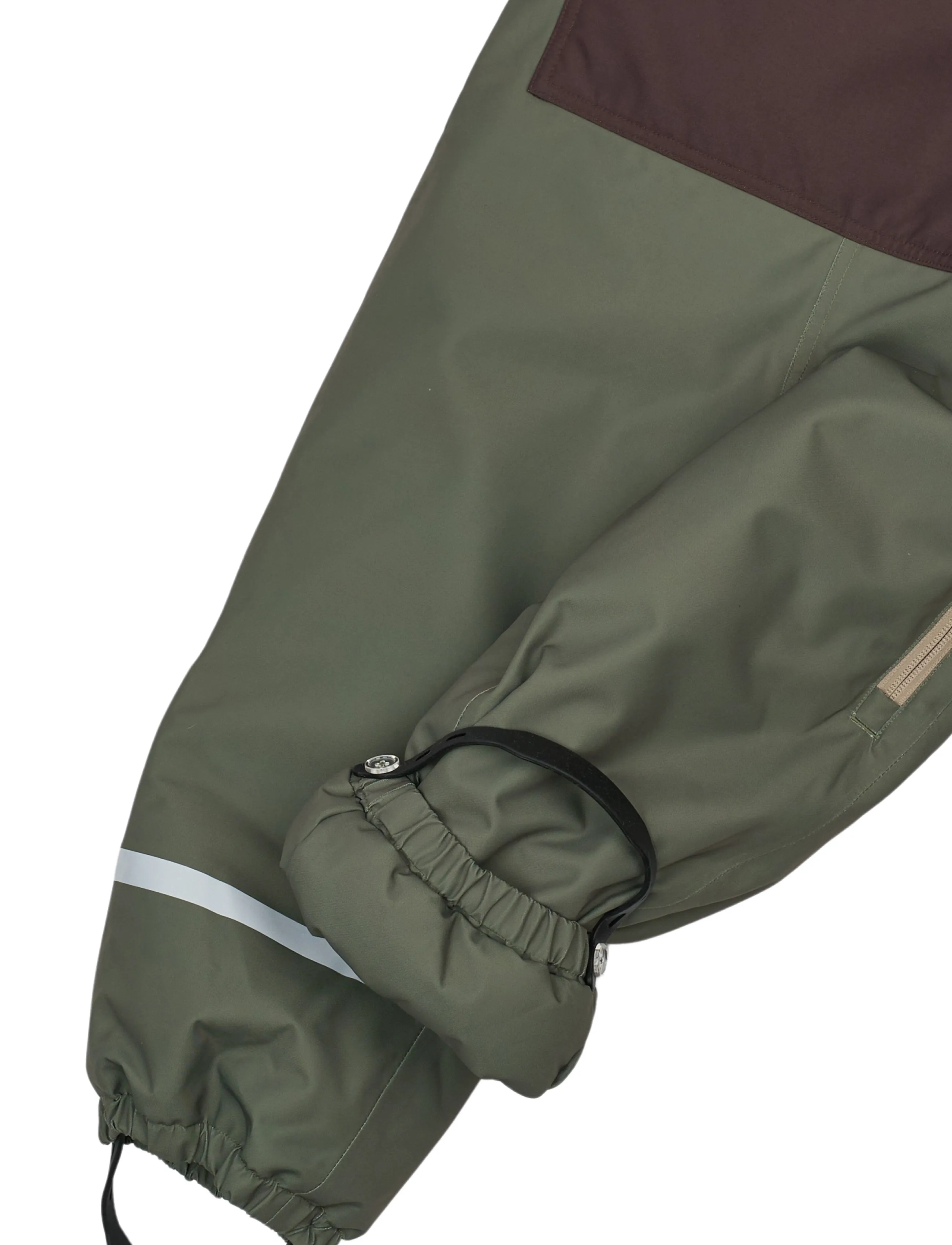 mikk-line - Anorak Snowsuit - schneeanzug - dusty olive - 5