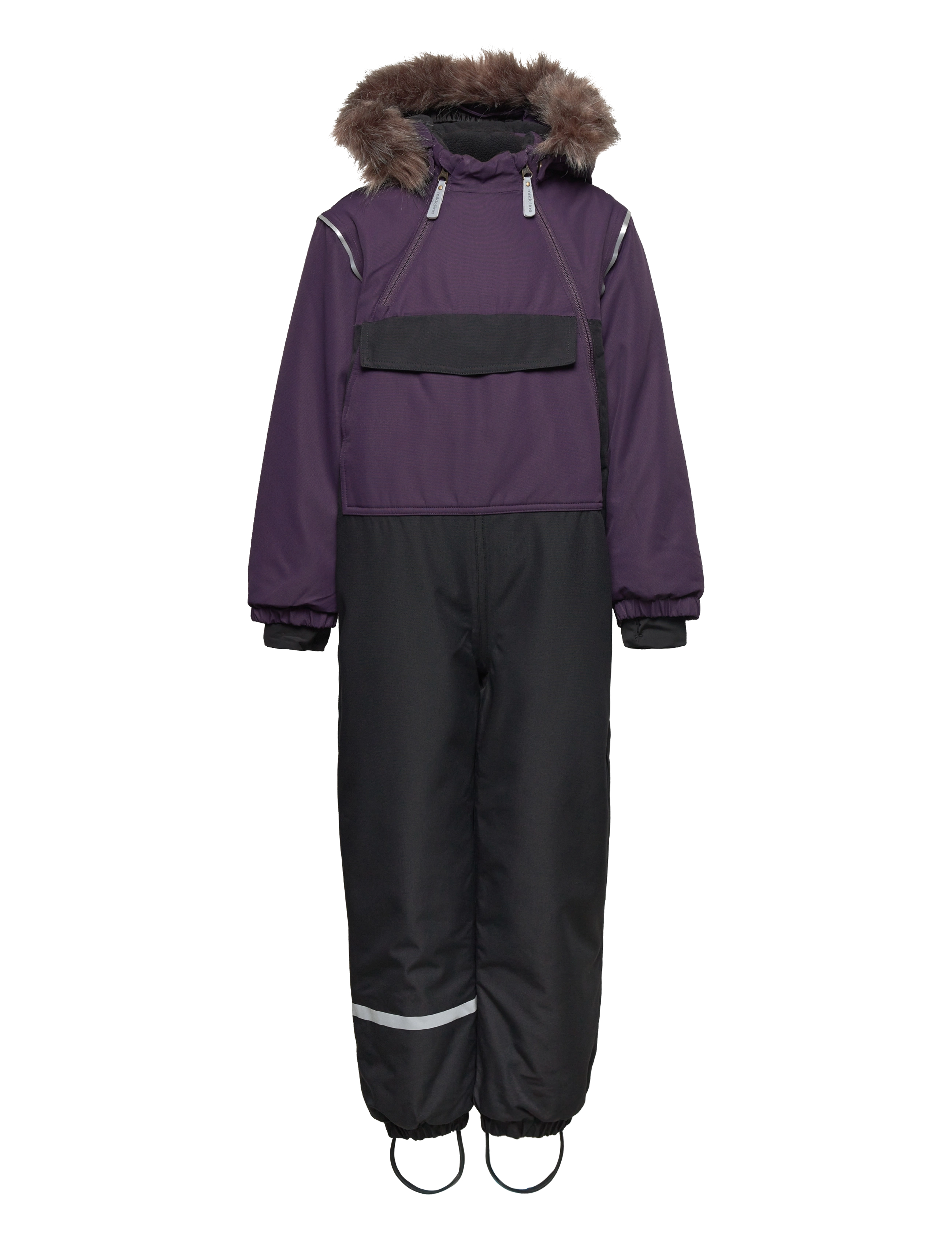 mikk-line Anorak Snowsuit - Talvekombinesoon - NIGHTSHADE / purple