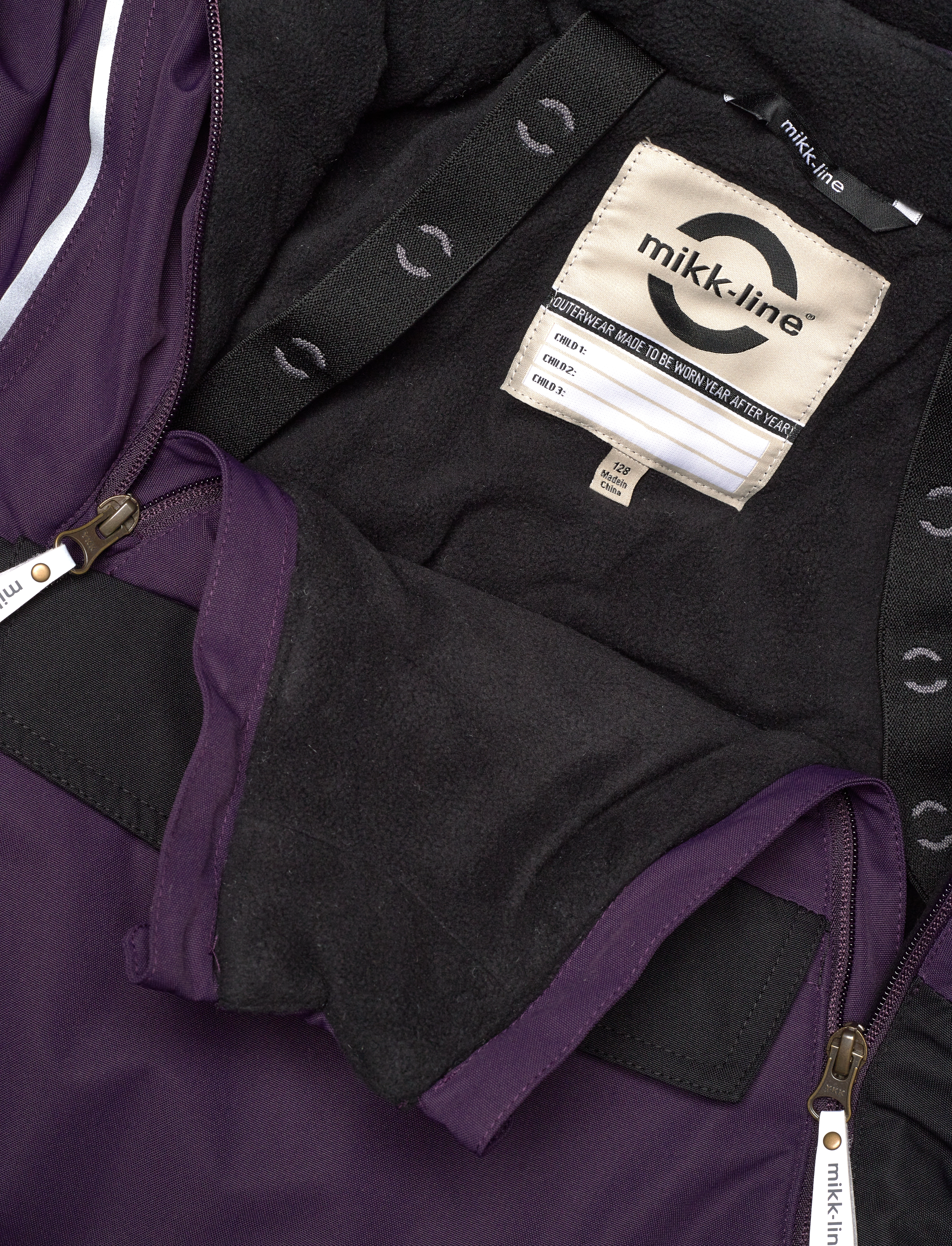 mikk-line - Anorak Snowsuit - overtøj - nightshade - 2