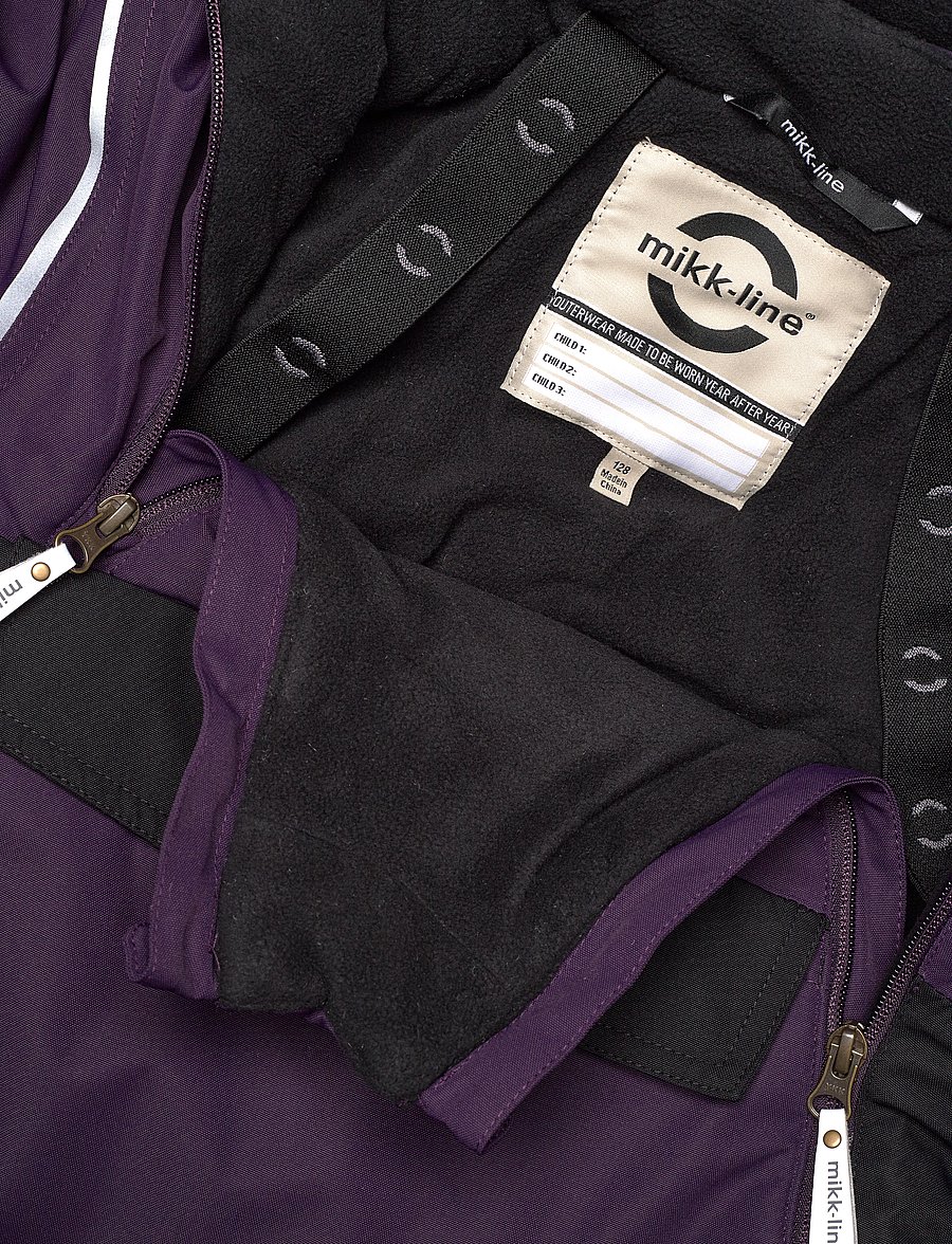 mikk-line - Anorak Snowsuit - vinteroveraller - nightshade - 2