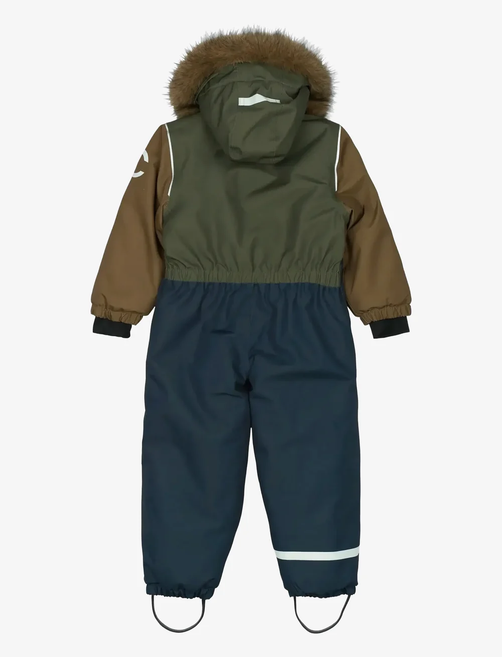 mikk-line - Anorak Snowsuit - vinteroveraller - olive night - 2