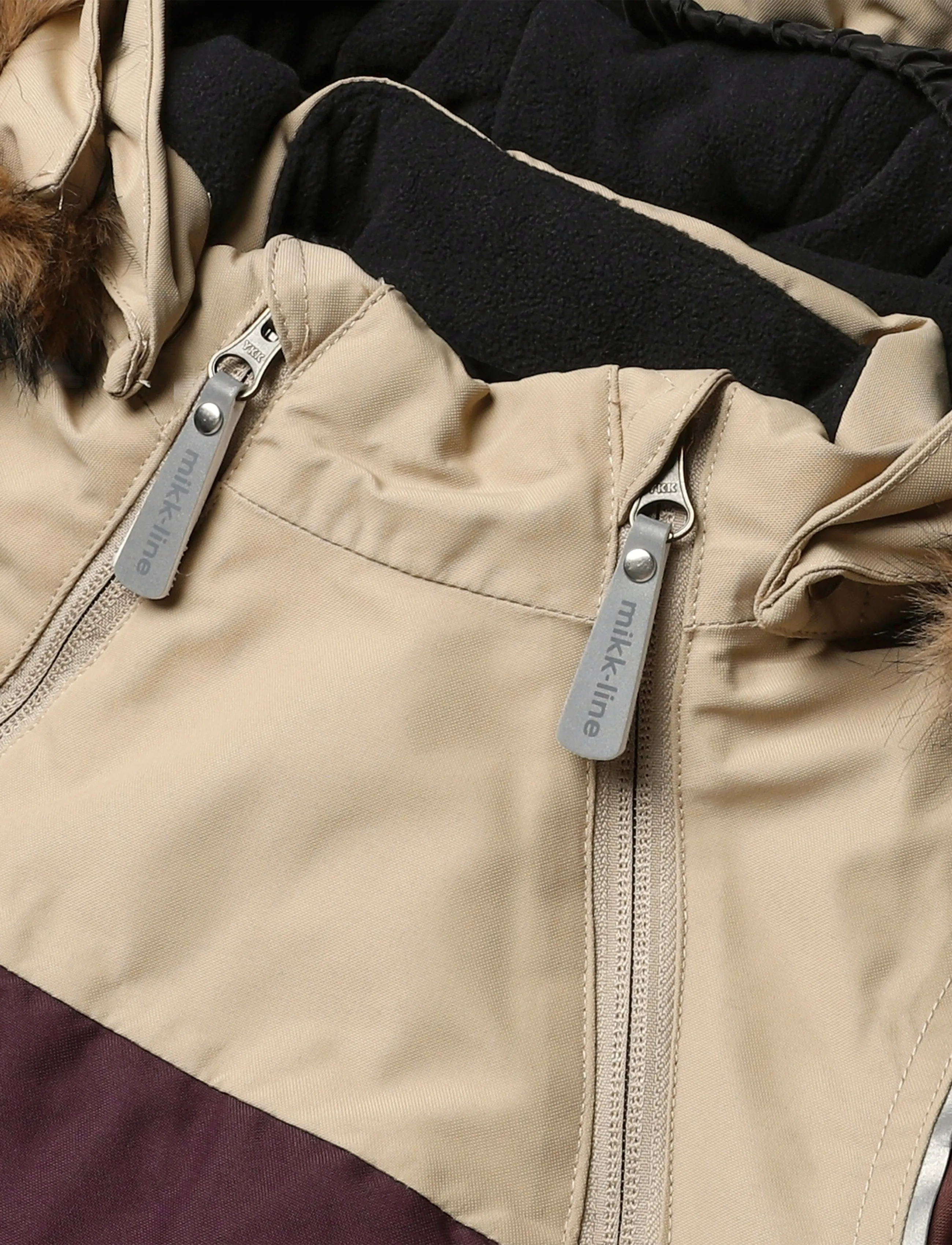 mikk-line - Anorak Snowsuit - talvekombed - plum perfect - 2