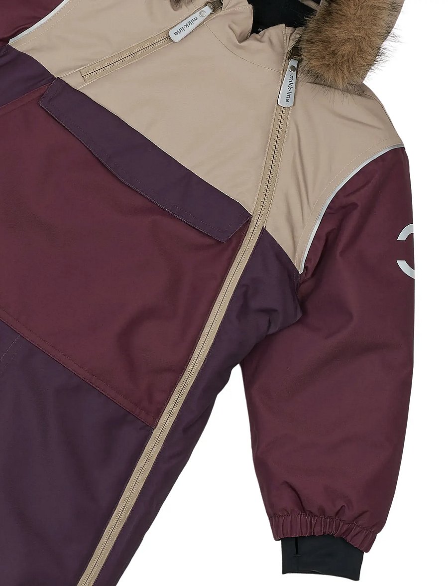 mikk-line - Anorak Snowsuit - Žieminiai kombinezonai - plum perfect - 4