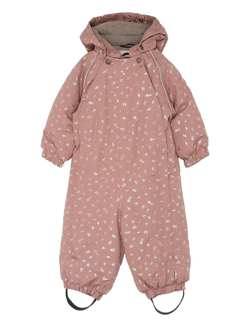 mikk-line - Polyester Baby Suit - Glitter - schneeanzug - burlwood - 1