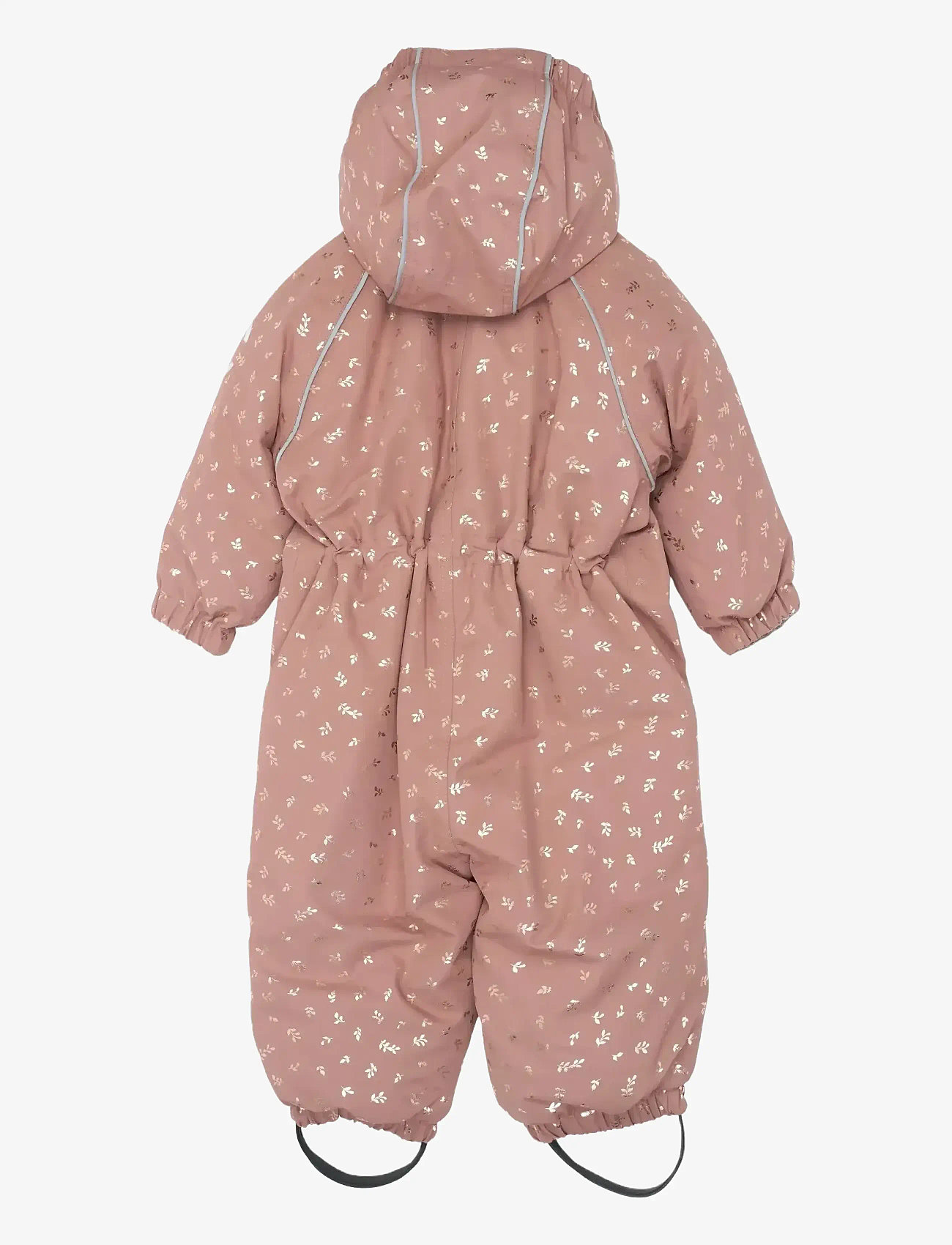 mikk-line - Polyester Baby Suit - Glitter - overtøj - burlwood - 2
