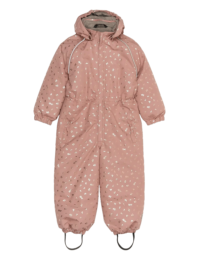 mikk-line - Polyester Junior Suit - Glitter - snowsuit - burlwood - 1