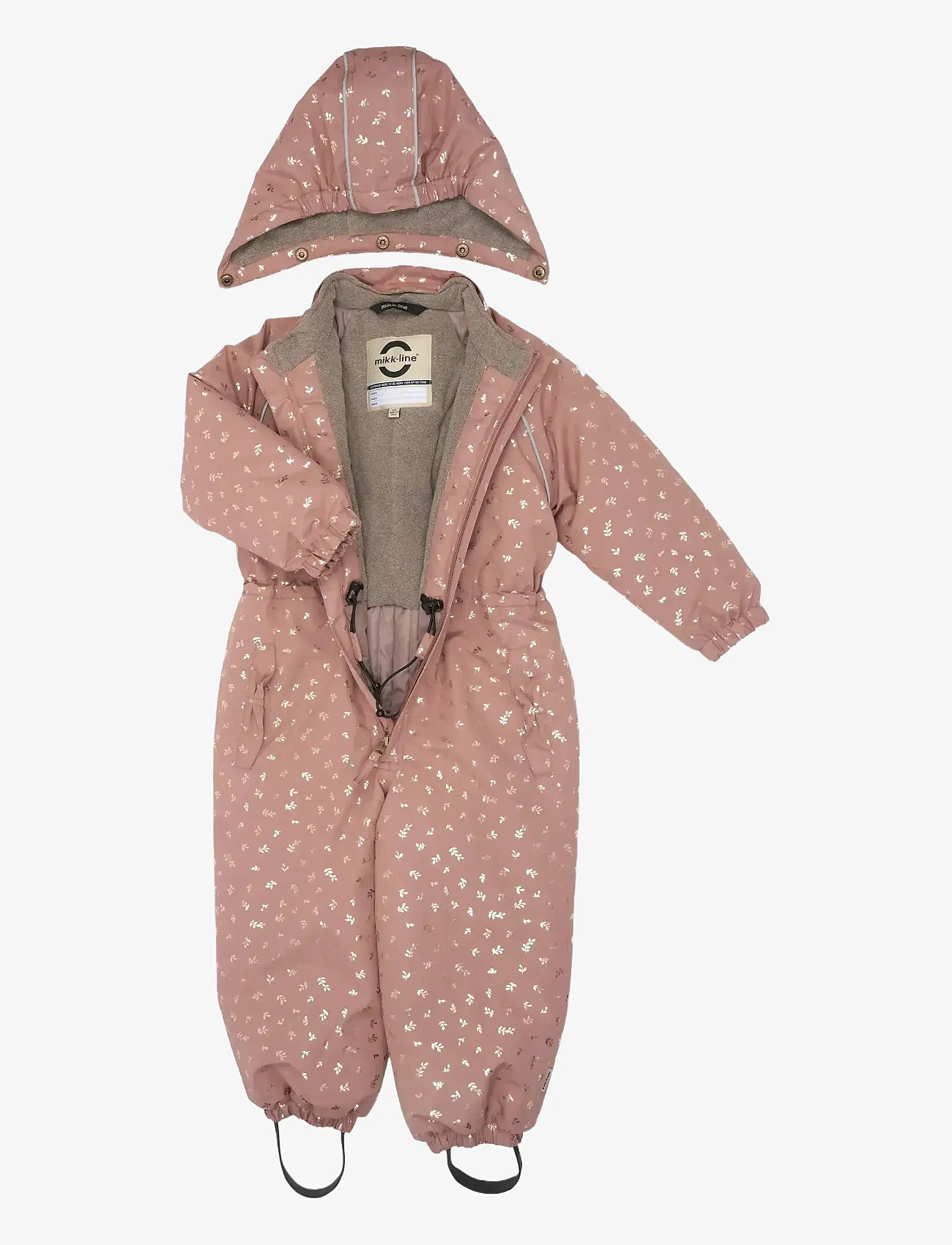 mikk-line - Polyester Junior Suit - Glitter - jacken & mäntel - burlwood - 2