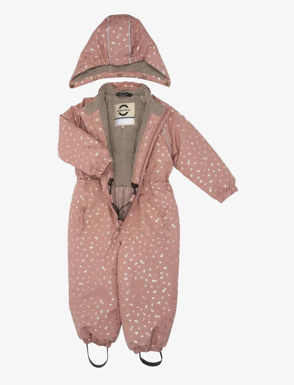 mikk-line - Polyester Junior Suit - Glitter - shop efter alder - burlwood - 3