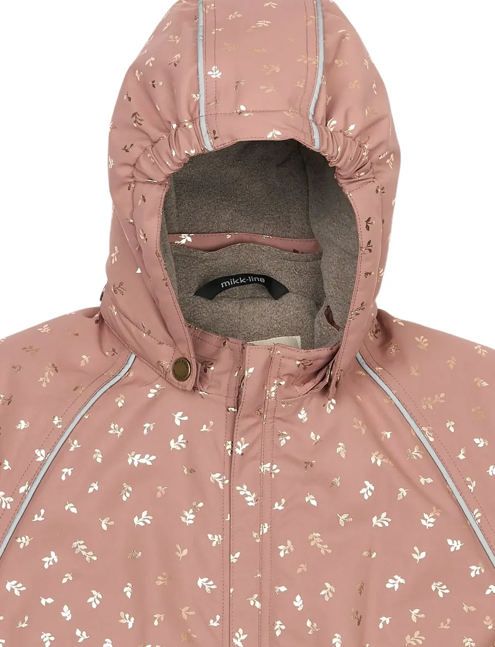 mikk-line - Polyester Junior Suit - Glitter - shop efter alder - burlwood - 5