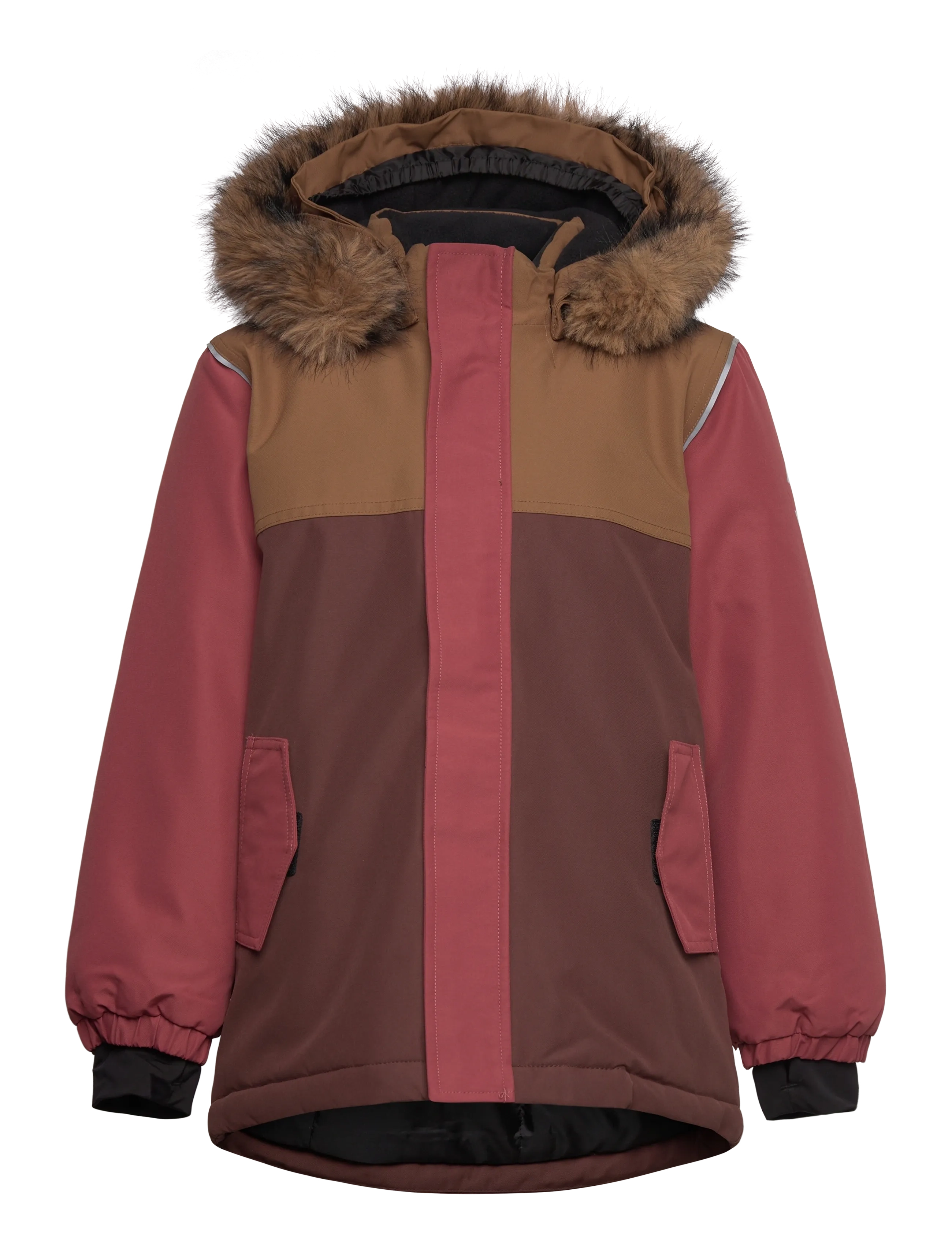 MIKK-LINE Anorak Jacke Braun - 110 - Kinder