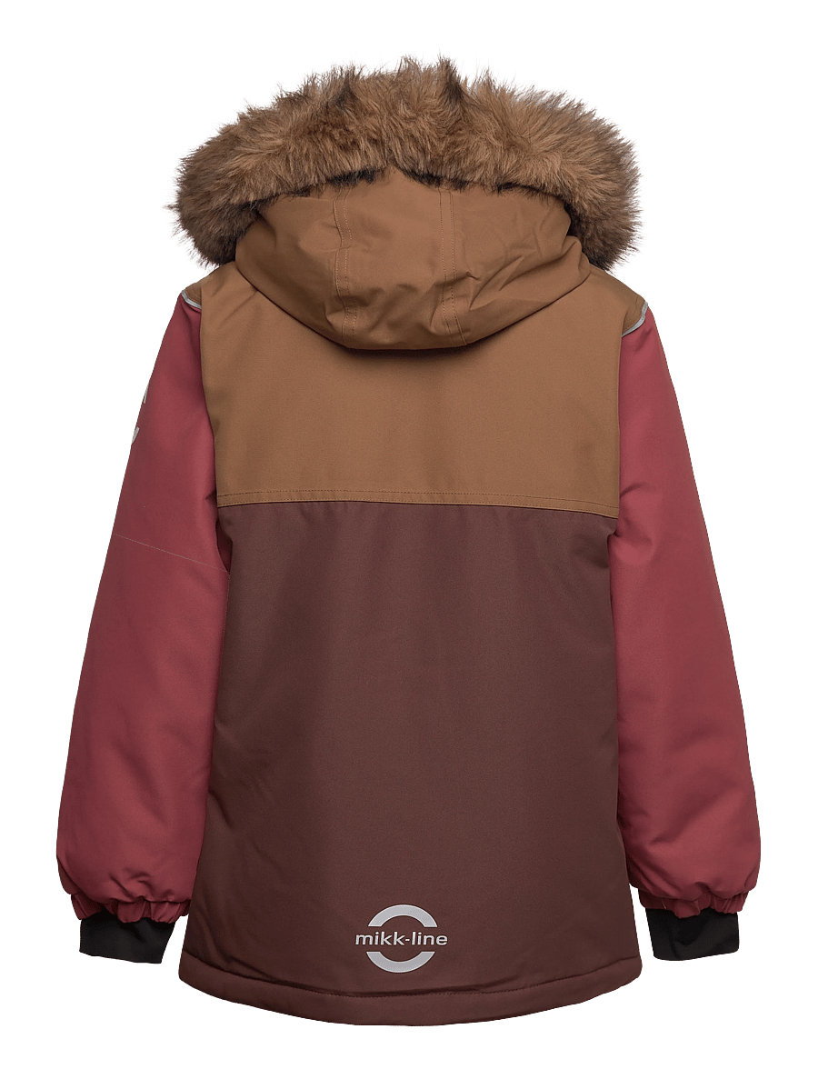 mikk-line - Anorak Jacket - skijakker - apple butter - 1