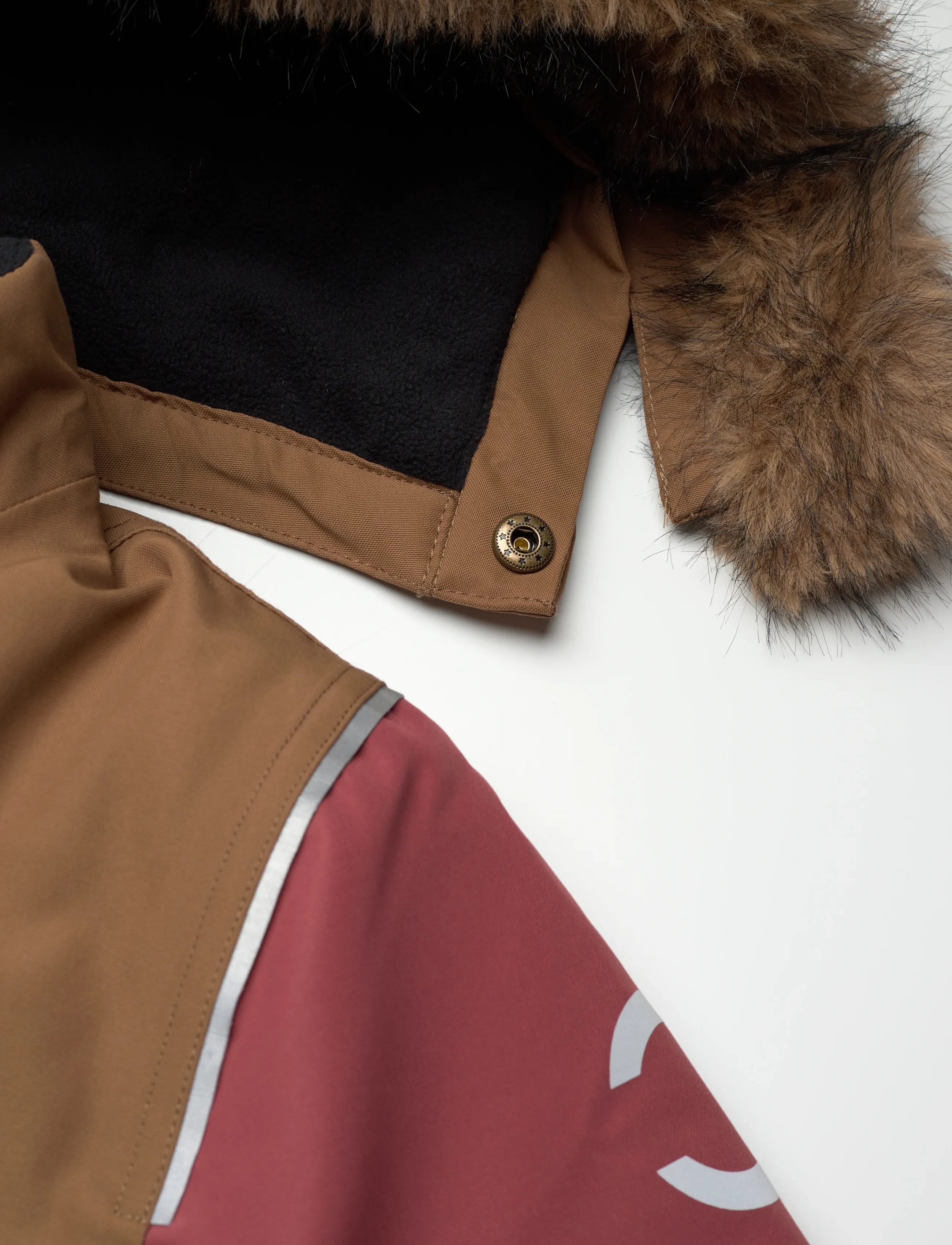 mikk-line - Anorak Jacket - winterjacken - apple butter - 3