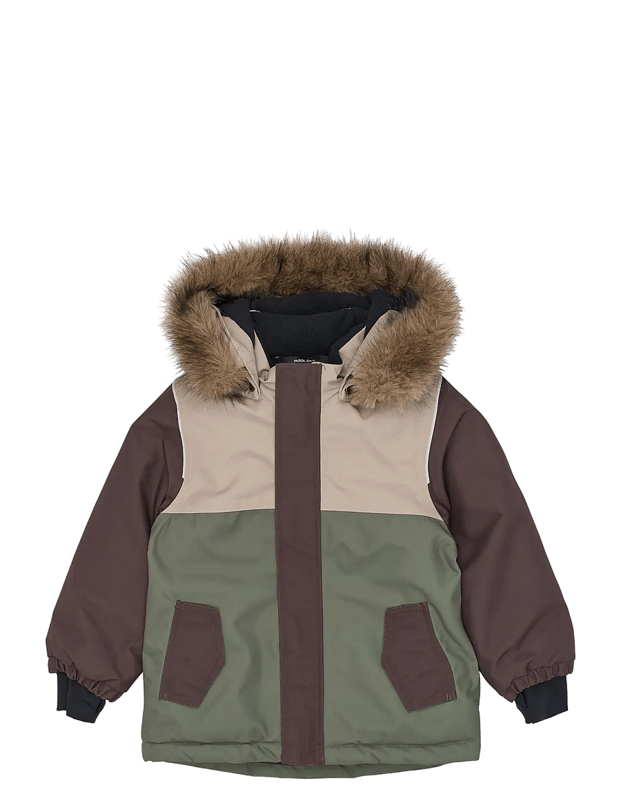 mikk-line - Anorak Jacket - skijakker - dusty olive - 0
