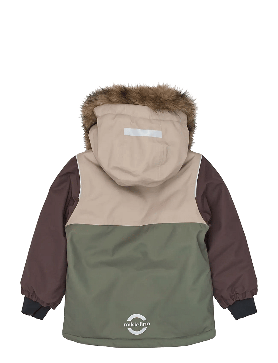 mikk-line - Anorak Jacket - skijakker - dusty olive - 1