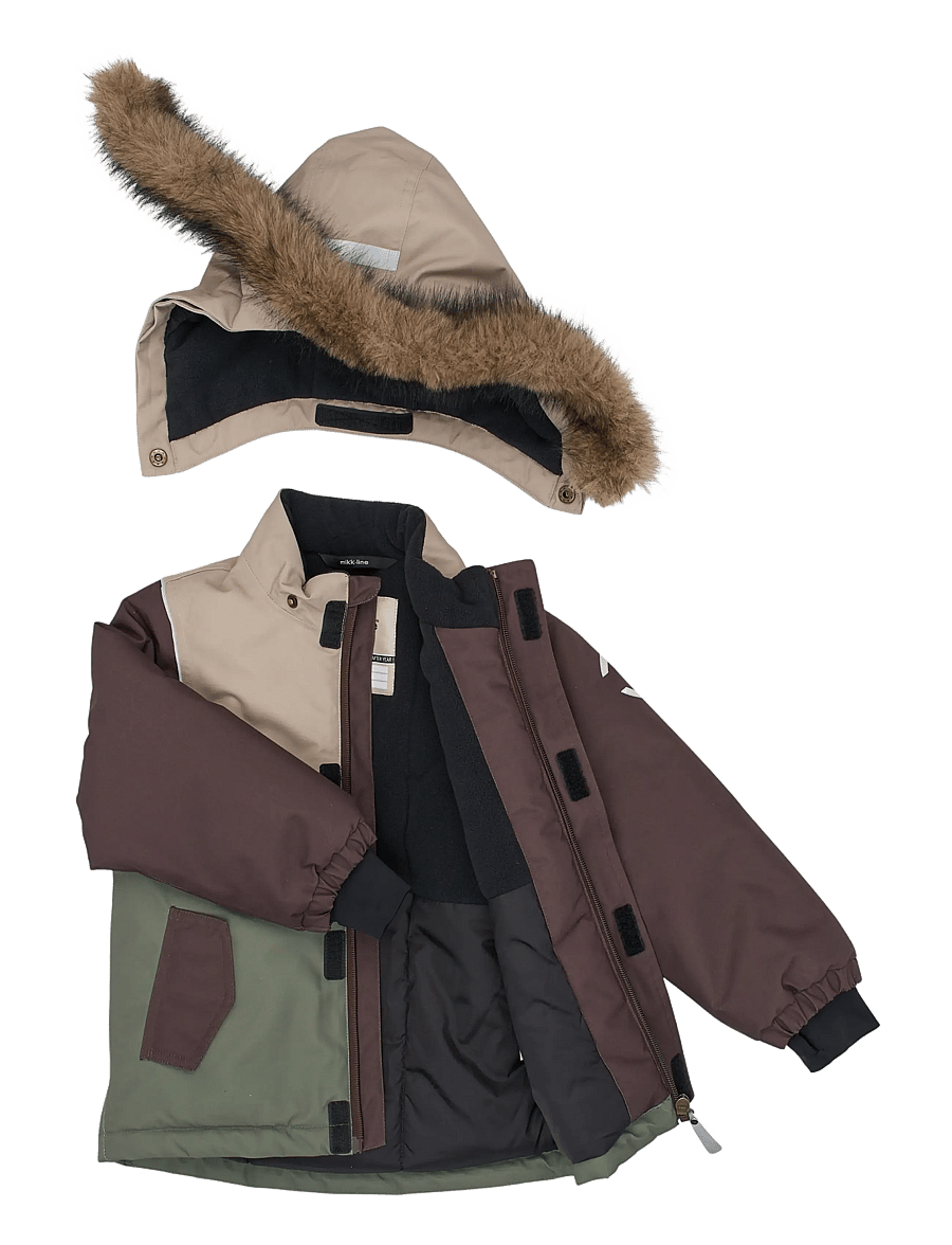 mikk-line - Anorak Jacket - skijakker - dusty olive - 2