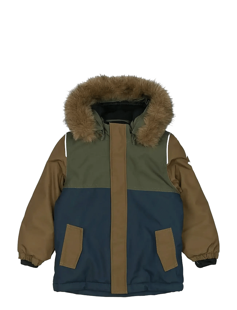 mikk-line - Anorak Jacket - skijakker - olive night - 1