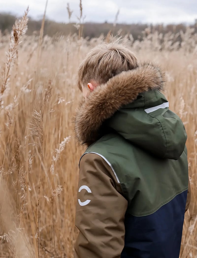 mikk-line - Anorak Jacket - skijakker - olive night - 4