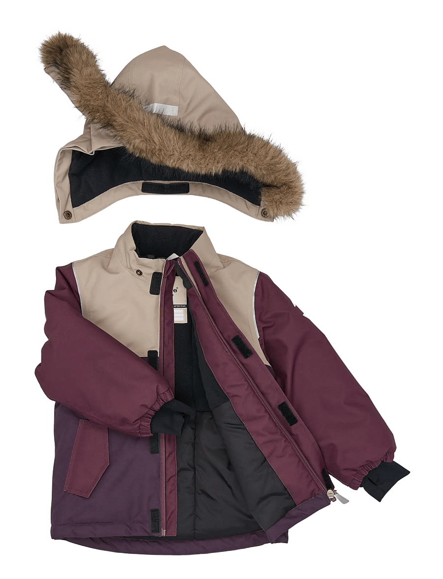 mikk-line - Anorak Jacket - skijakker - plum perfect - 2