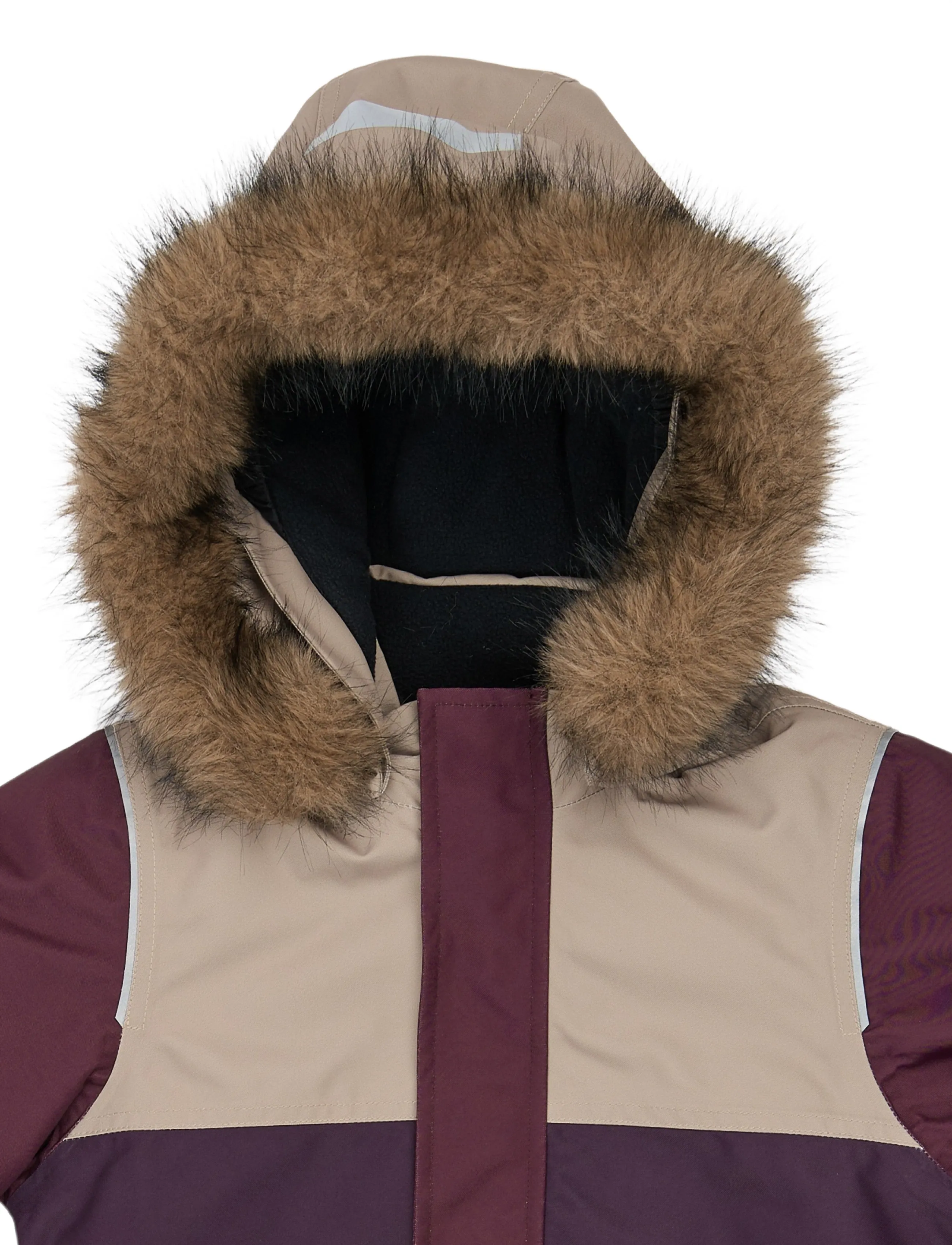 mikk-line - Anorak Jacket - skijakker - plum perfect - 3