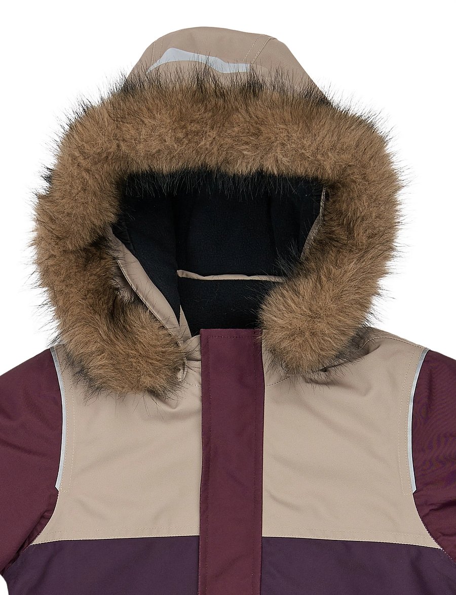mikk-line - Anorak Jacket - skijakker - plum perfect - 3