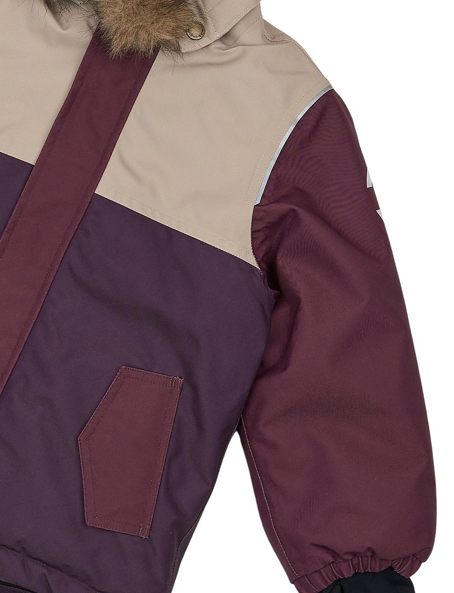 mikk-line - Anorak Jacket - skijakker - plum perfect - 4