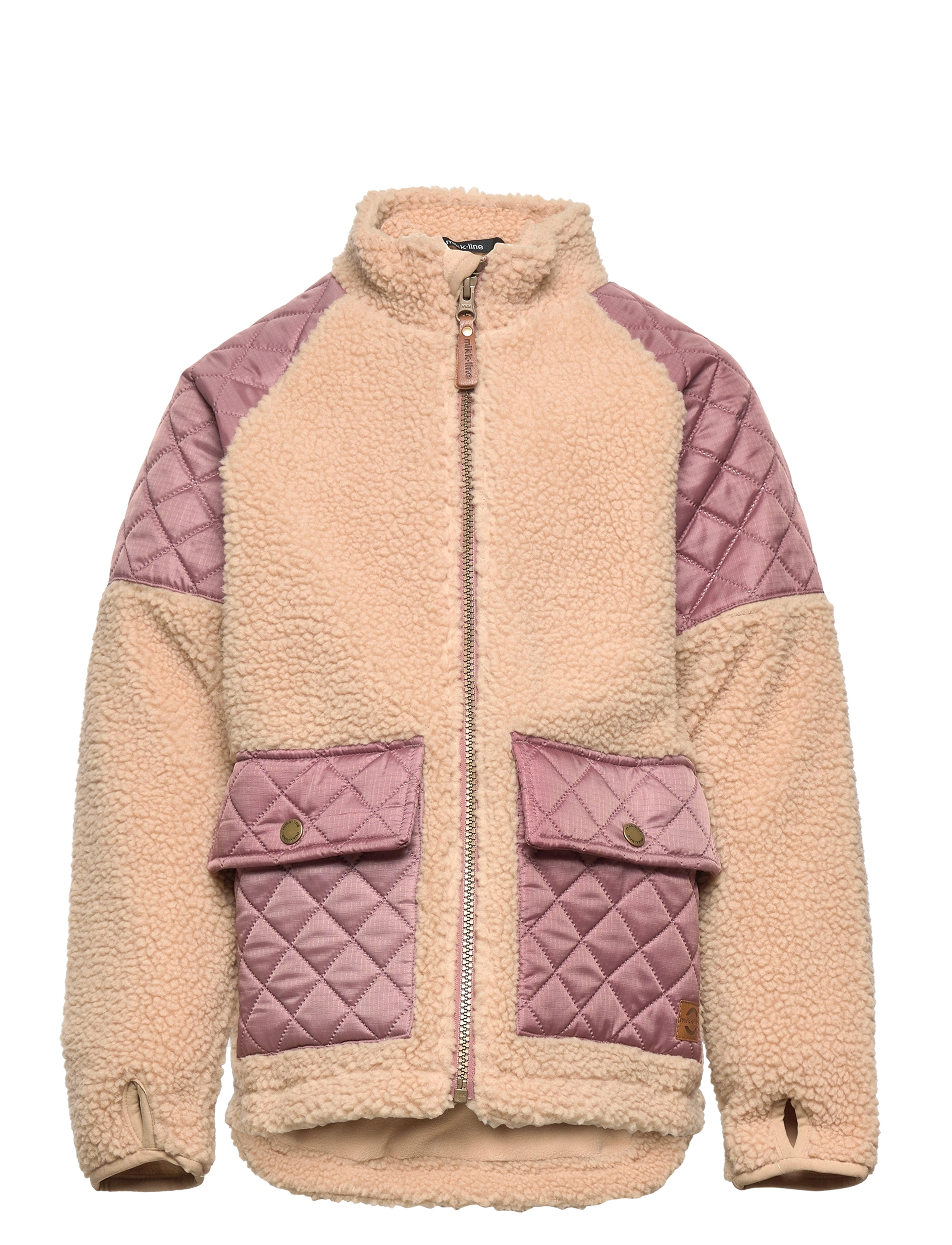 mikk-line - Teddy Jacket Recycled - burlwood - 0