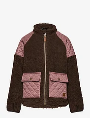 mikk-line - Teddy Jacket Recycled - fleece jacket - burlwood_1 - 0