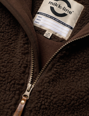 mikk-line - Teddy Jacket Recycled - fleece-jakke - burlwood_1 - 2