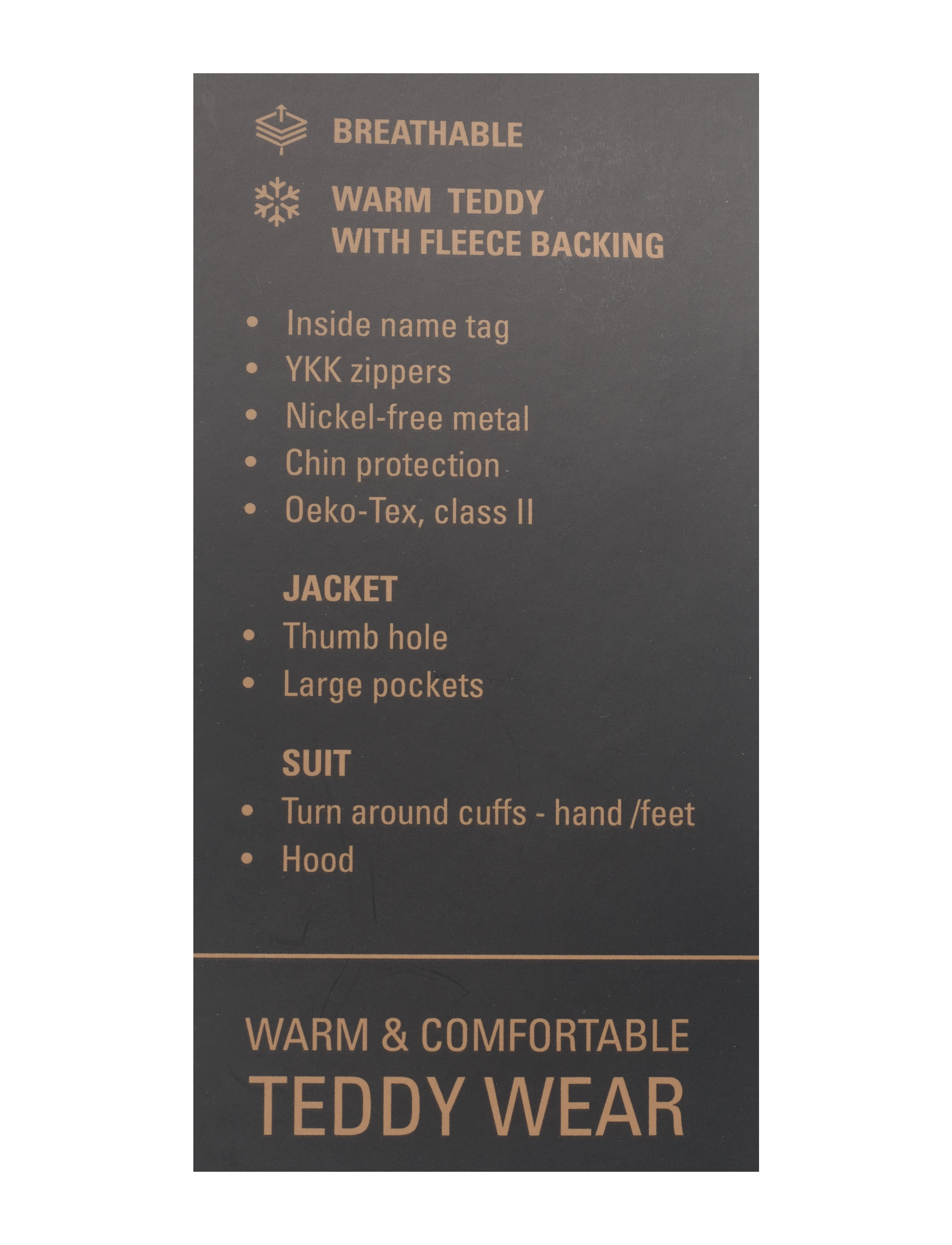mikk-line - Teddy Jacket Recycled - burlwood - 4