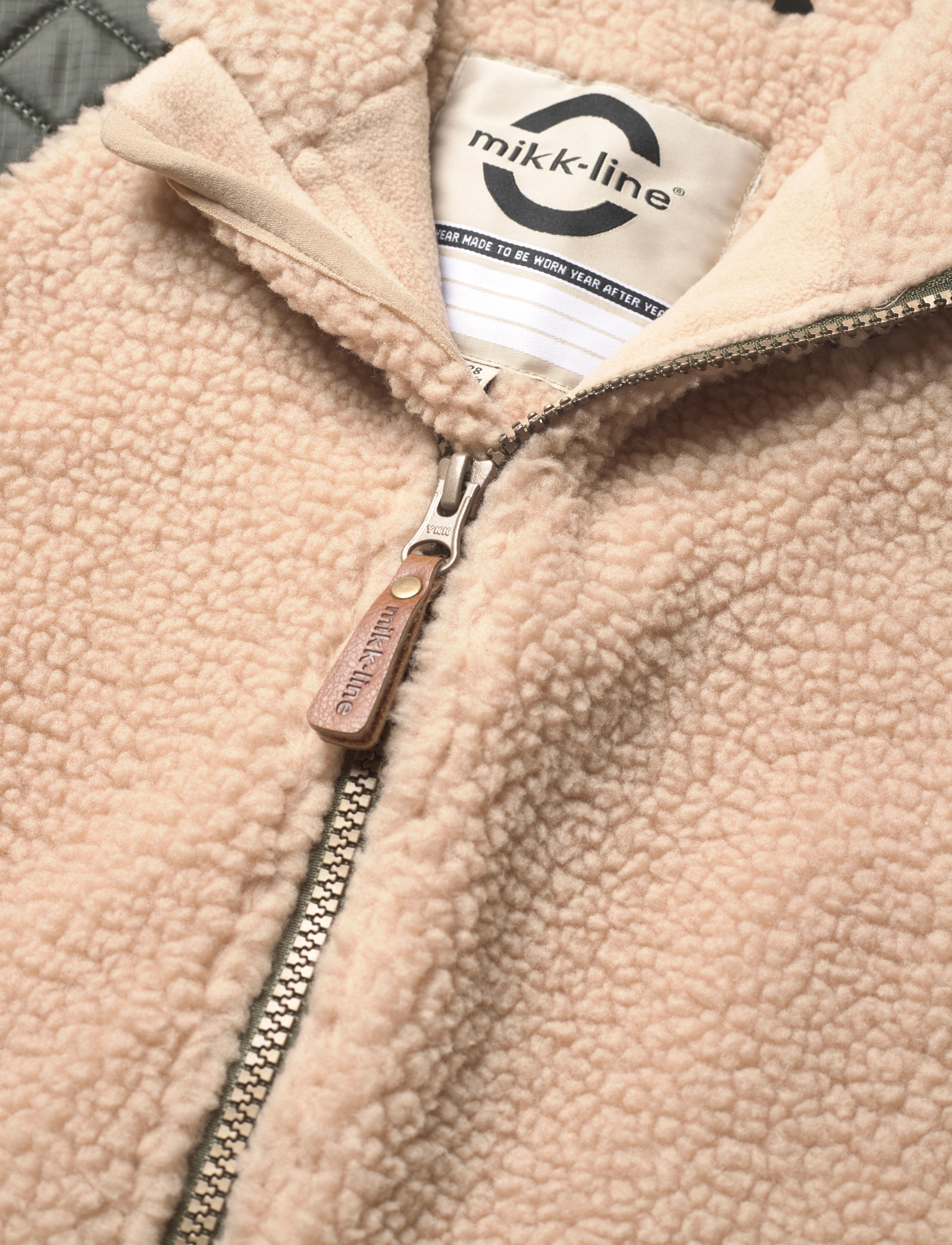 mikk-line - Teddy Jacket Recycled - forest night - 5