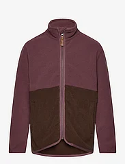 mikk-line - Fleece Jacket Recycled - fleece jacket - huckleberry - 0