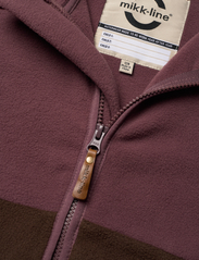 mikk-line - Fleece Jacket Recycled - die niedrigsten preise - huckleberry - 2