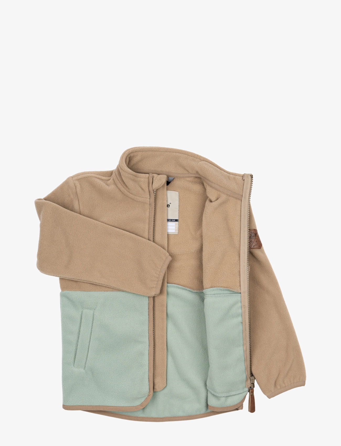 mikk-line - Fleece Jacket, GRS - herbstjacken - kelp - 3