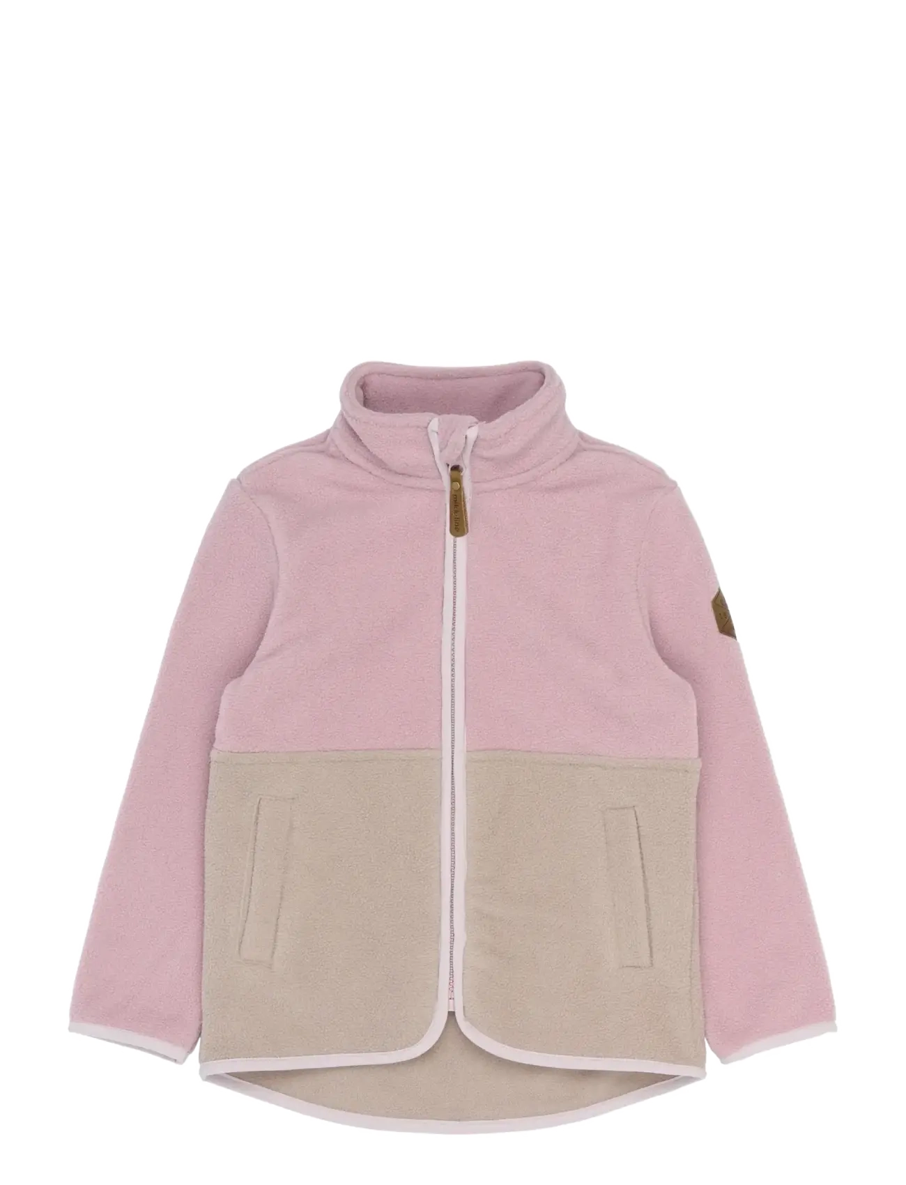 mikk-line Fleece Jacket, GRS - Overtøj - MAUVE SHADOWS / multi