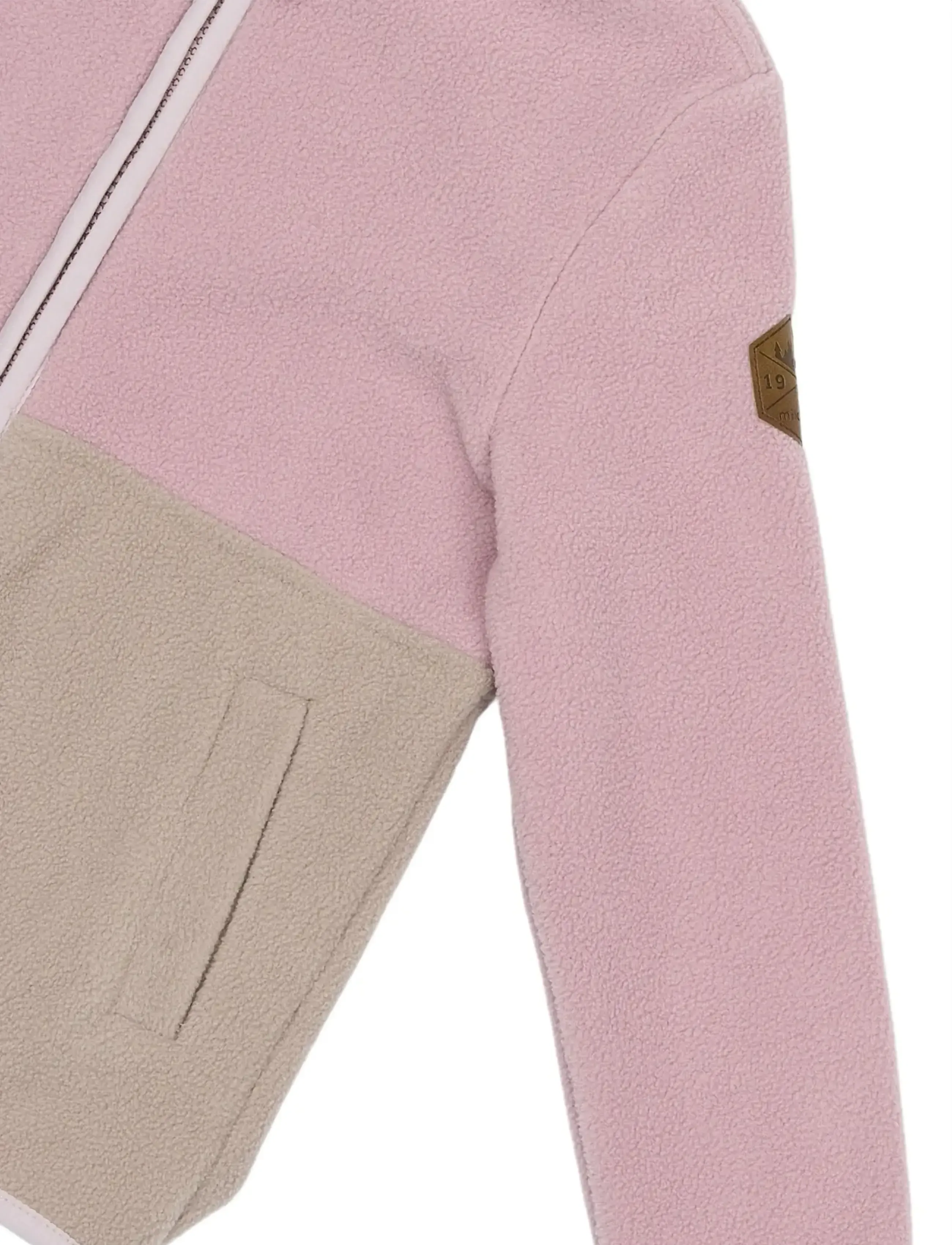 mikk-line - Fleece Jacket, GRS - höstjackor - mauve shadows - 3