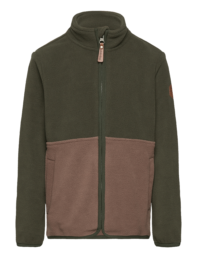 mikk-line - Fleece Jacket Recycled - fleecejacken - rifle green - 0
