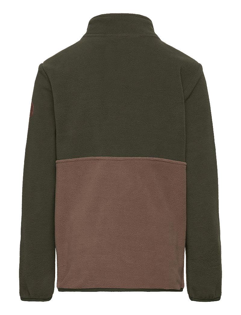 mikk-line - Fleece Jacket Recycled - fleecejacken - rifle green - 1