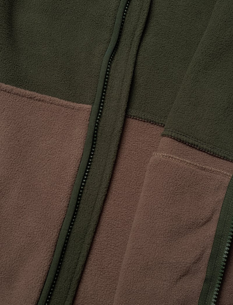 mikk-line - Fleece Jacket Recycled - fleecejacken - rifle green - 4